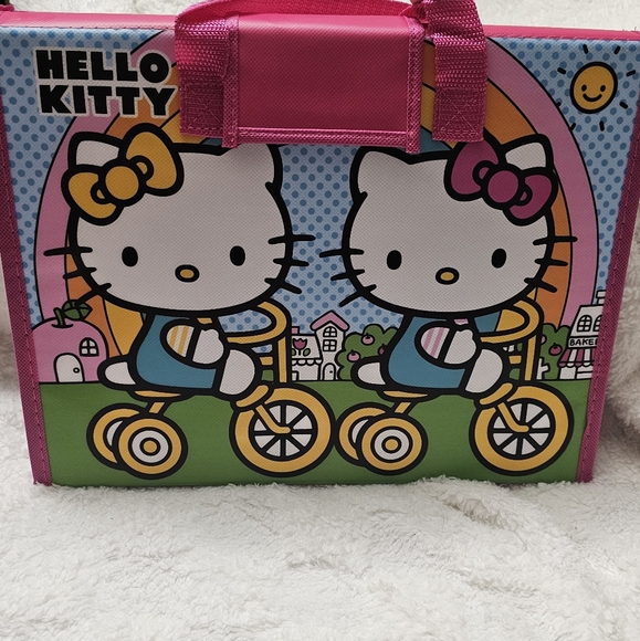 Hello Kitty Carry All Color Activity Art&Crafts Hobbies Kids Travel Gifts - Picture 3 of 14